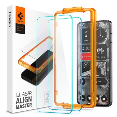 Spigen Glass tR AlignMaster 2 Pack - Nothing Phone (2) AGL06981