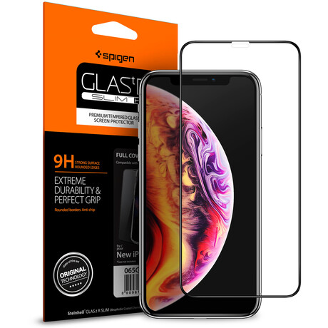 Spigen Glass FC HD 1 Pack, black - iPhone 11 Pro Max/iPhone XS Max 065GL25232