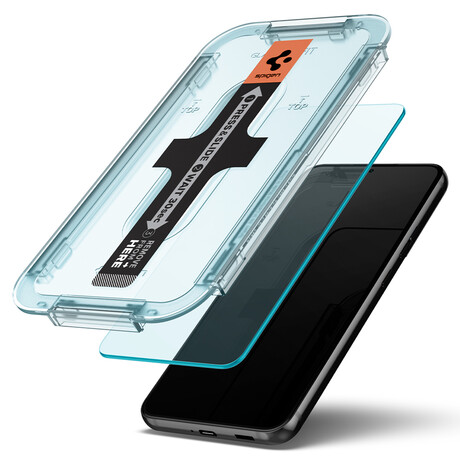 Spigen Glas.tR EZ Fit 2 Pack - Samsung Galaxy S22 AGL04151