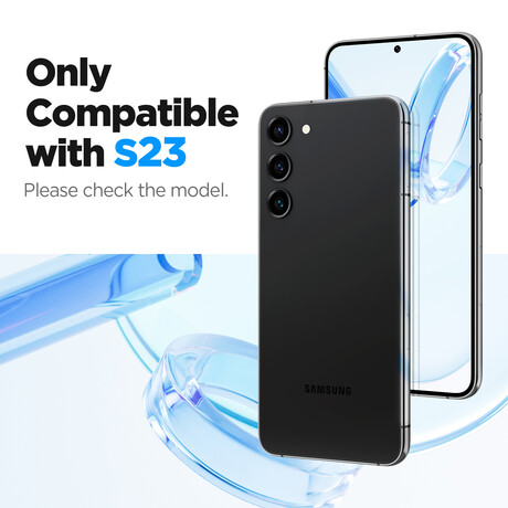 Spigen Glass EZ Fit 2 Pack - Samsung Galaxy S23 AGL05958