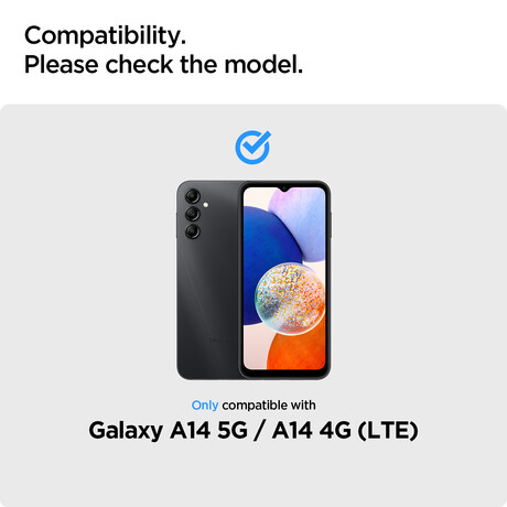 Spigen Glass tR Slim 2 Pack - Samsung Galaxy A14 5G/A14 LTE AGL05971