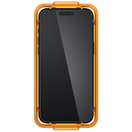 Spigen Glass tR AlignMaster 2 Pack, FC Black - iPhone 15 Pro AGL06895