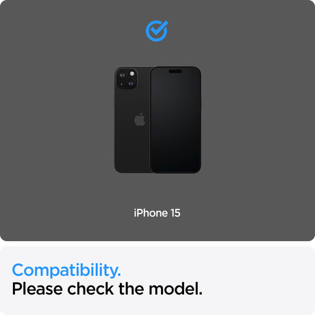 Spigen Glass tR AlignMaster 2 Pack, FC Black - iPhone 15 AGL06906
