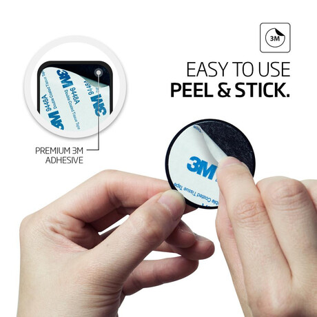 Spigen Kuel MP-4P Car Mount Metal Plates, black 000EP20342