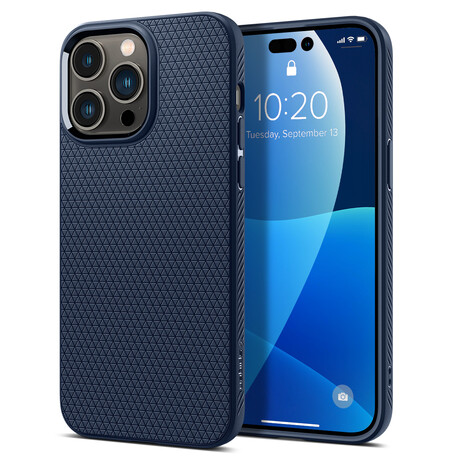 Spigen Liquid Air, navy blue - iPhone 14 Pro ACS04958