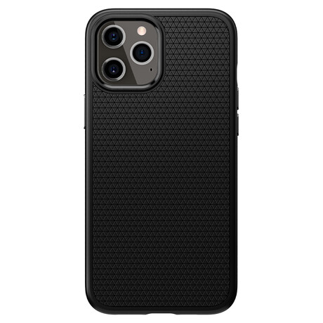 Spigen Liquid Air, black - iPhone 12/Pro ACS01701