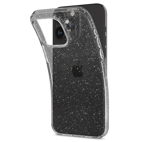 Spigen Liquid Crystal Glitter, crystal quartz - iPhone 15 Pro ACS06701
