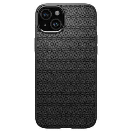 Spigen Liquid Air, matte black - iPhone 15 ACS06790