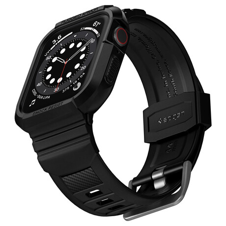 Spigen Rugged Armor Pro, black - Apple Watch 45mm/44mm 062CS25324