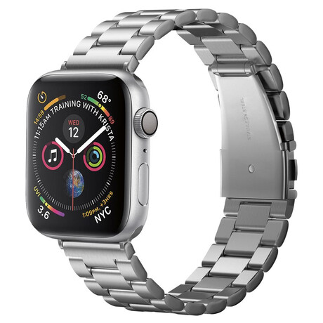 Spigen Modern Fit, silver - Apple Watch 49mm/45mm/44mm/42mm 062MP25404