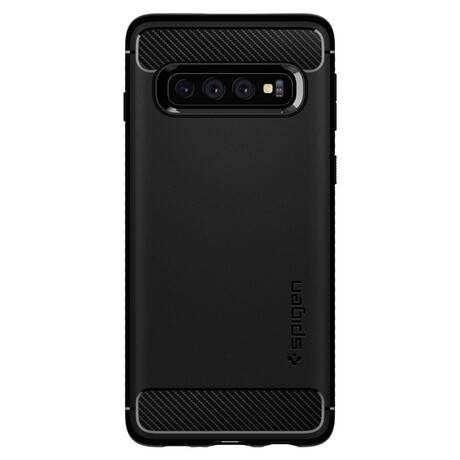 Spigen Rugged Armor, black - Galaxy S10 605CS25800