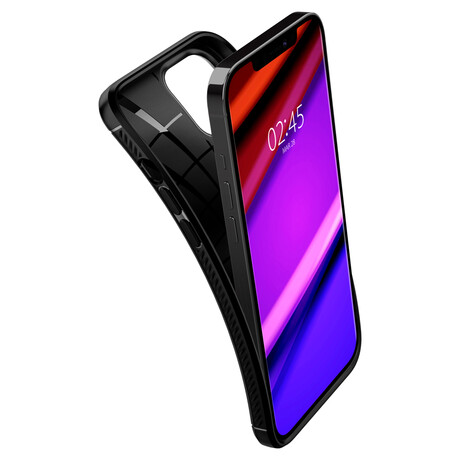 Spigen Rugged Armor, black - iPhone 12/Pro ACS01700
