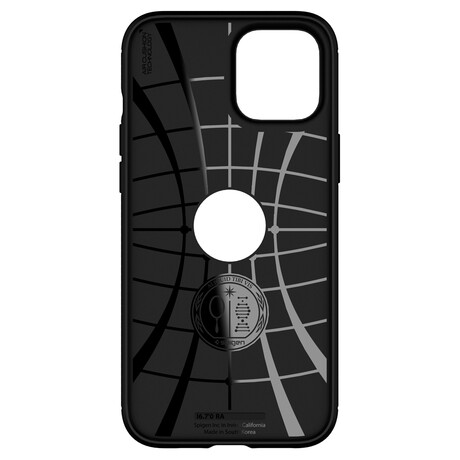 Spigen Rugged Armor, black - iPhone 12/Pro ACS01700