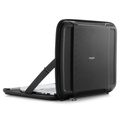Spigen Rugged Armor Pro, black - MacBook Pro 14" M2 2023/M1 2021 AFA04270