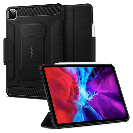 Spigen Rugged Armor Pro, black - iPad Pro 11" (2022/2021/2020/2018) ACS01024