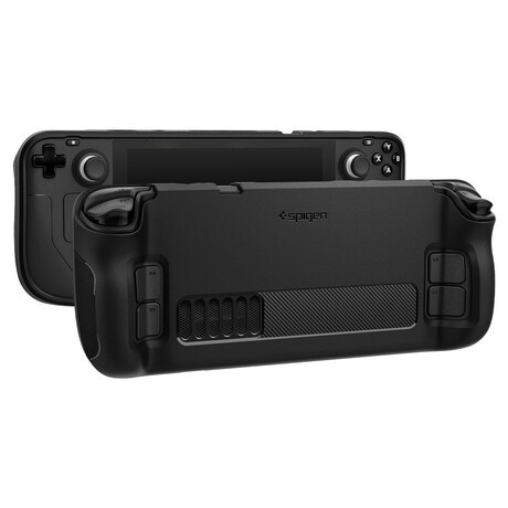 Spigen Rugged Armor, black - Steam Deck ACS03730