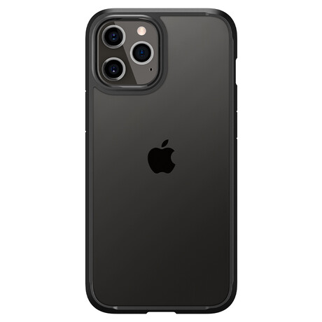 Spigen Ultra Hybrid, black - iPhone 12/Pro ACS01703