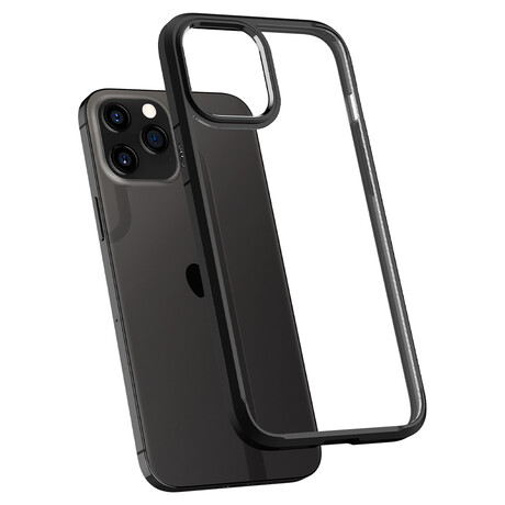 Spigen Ultra Hybrid, black - iPhone 12/Pro ACS01703