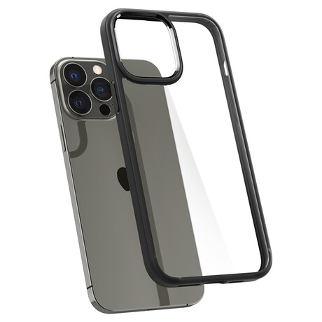 Spigen Ultra Hybrid, matte black - iPhone 13 Pro ACS03262