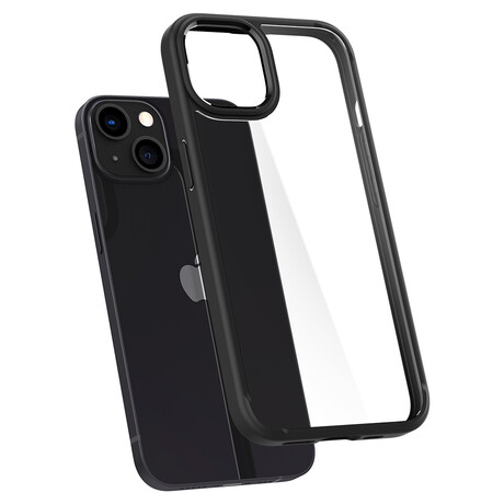 Spigen Ultra Hybrid, matte black - iPhone 13 ACS03523