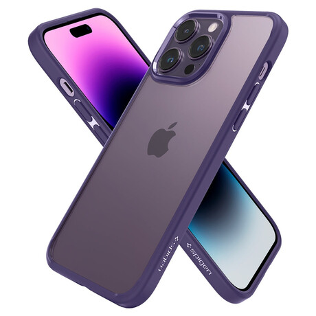 Spigen Ultra Hybrid, deep purple - iPhone 14 Pro ACS05577