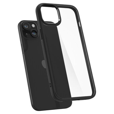 Spigen Ultra Hybrid, matte black - iPhone 15 ACS06799