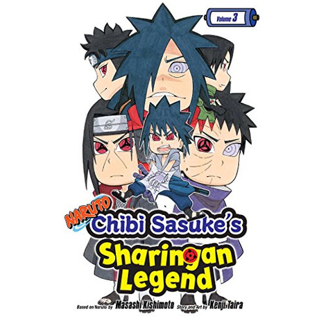 Viz Media Naruto, Chibi Sasuke'S Sharingan Legend Vol. 3