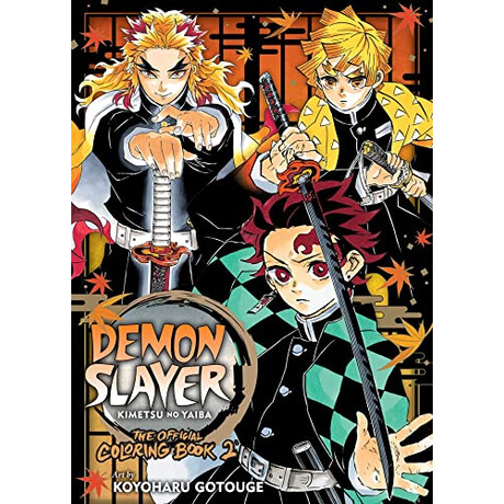 Viz Media Demon Slayer: Kimetsu No Yaiba: The Official Coloring Book 2