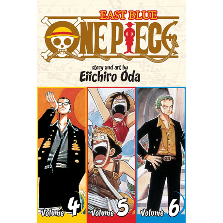 Viz Media One Piece, (Omnibus Edition), Vol. 2 : Includes Vols. 4, 5 & 6