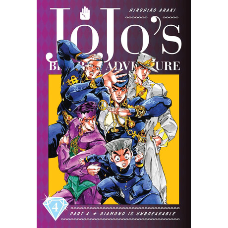 Viz Media Jojo'S Bizarre Adventure: Part 4--Diamond Is Unbreakable, Vol. 4