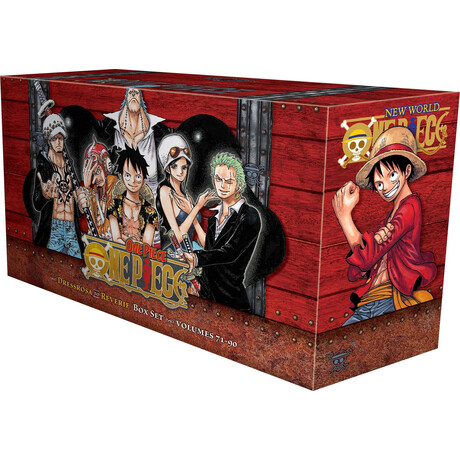 Viz Media One Piece Box Set 4, Dressrosa To Reverie : Volumes 71-90 With Premium