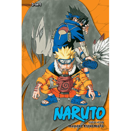 Viz Media Naruto (3-In-1 Edition) Vol. 3