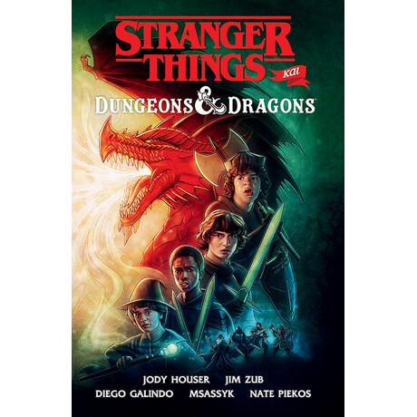 Anubis Stranger Things Και Dungeons   Dragons - Graphic Novel