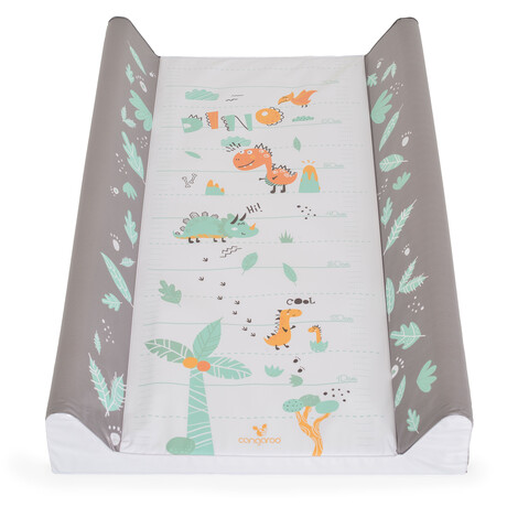 Cangaroo Σκληρή Αλλαξιέρα Dino Από Πλαστικό Λευκό 50X80Cm 109446