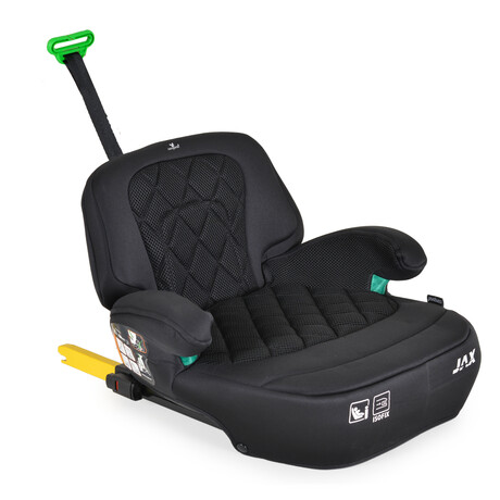 Cangaroo Jax Καθισματάκι Αυτοκινήτου Booster Με Isofix Μαύρο 22-36 Kg 111397