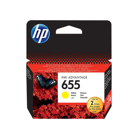 HP Ink No 655 Yellow Ink Crtr