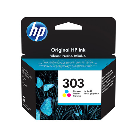 HP 303 Tri-color Original Ink Cartridge