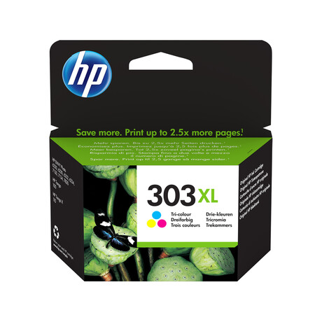 HP 303XL High Yield Tri-color Original Ink Cartridge