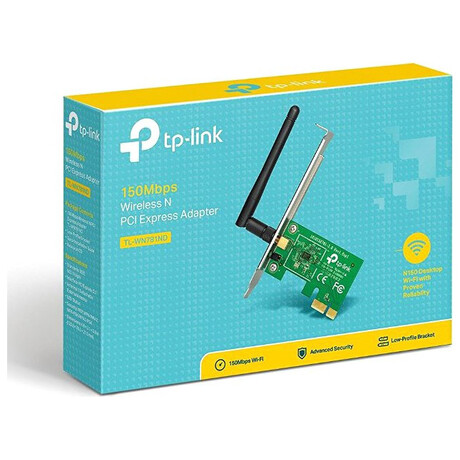 Tp-link Ασύρματο N Pci Adapter Tl-wn781nd, 150mbps, Wpa/wpa2, Ver. 3.0 Tl-wn781nd