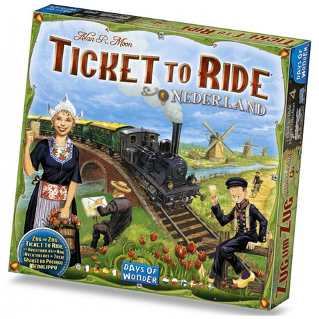 Επιτραπέζιο Ticket To Ride Nederland (Επέκταση Στα Αγγλικά)